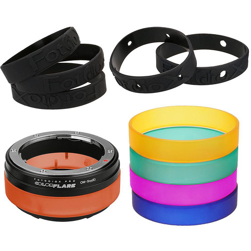 FotodioX Mount Adapter for Olympus OM-Mount Lens to Sony Alpha E-Mount Camera