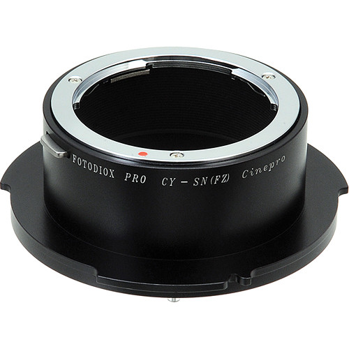FotodioX Pro Lens Mount Adapter Contax Yashica (C/Y or CY) to Sony FZ Mount