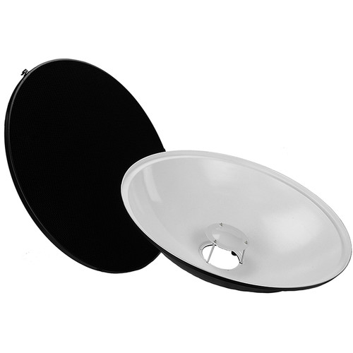 FotodioX Pro Beauty Dish Kit with 50-Degree Honeycomb Grid for Broncolor Impact Flash Heads (28")