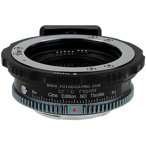 FotodioX Vizelex ND Throttle Fusion Smart AF Cine Edition Lens Adapter (Canon EF to Sony E)