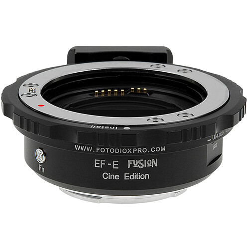 FotodioX Pro Fusion Smart AF Cine Edition Lens Adapter (Canon EF to Sony E)