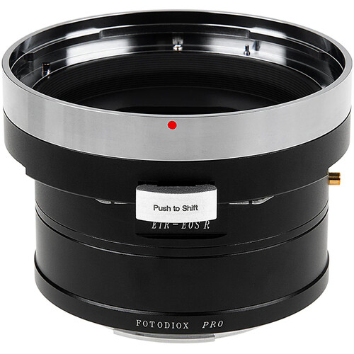 FotodioX Pro Lens Mount Shift Adapter (Bronica ETR to Canon RF)