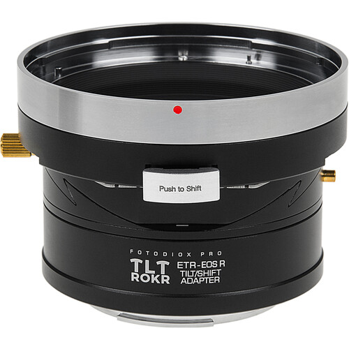 FotodioX TLT ROKR Tilt-Shift Lens Mount Adapter (Bronica ETR to Canon RF)