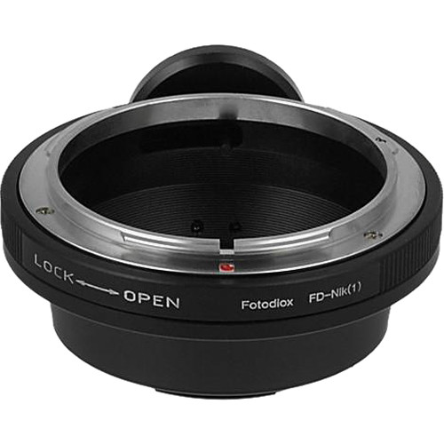 FotodioX Mount Adapter for Canon FD/FL-Mount Lens to Nikon 1-Series Camera