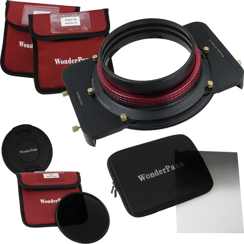 FotodioX WonderPana FreeArc Core Unit Kit for Select Tamron 15-30mm Lenses with 145mm Solid Neutral Density 1.2 and 6.6 x 8.5" Soft-Edge Graduated Neutral Density 0.9 Filters