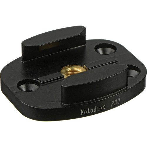 FotodioX Quick Release Mount with Screw Holes for GoPro (Black)