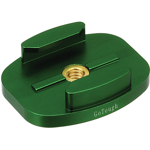 FotodioX GoTough Quick Release Tripod Base Mount for GoPro (Green)