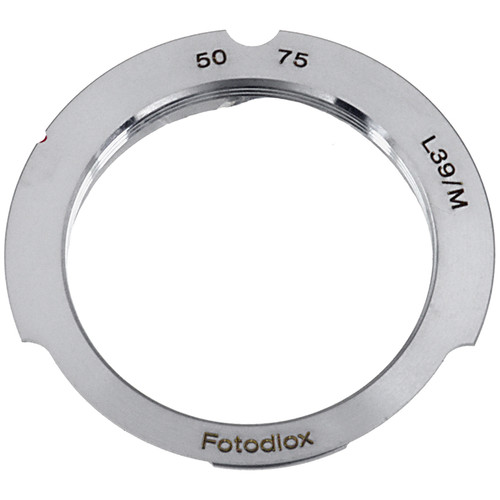 Fotodiox Lens Mount Adapter - M39/L39 Screw Mount SLR Lens To Fujifilm Fuji X Series 02