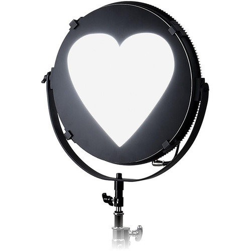 FotodioX Heart Catchlight Mask for Pro FACTOR Jupiter Light (18")