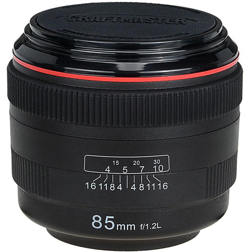 FotodioX LenzCoaster Lens Replica Coaster Set (Black)