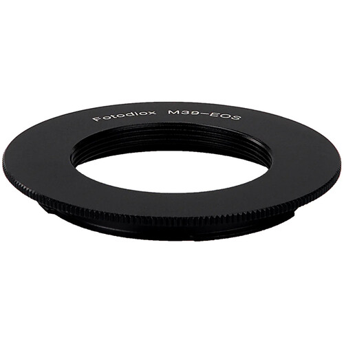 FotodioX Lens Mount Adapter (M39 to Canon EF/EF-S, v10 Chip)