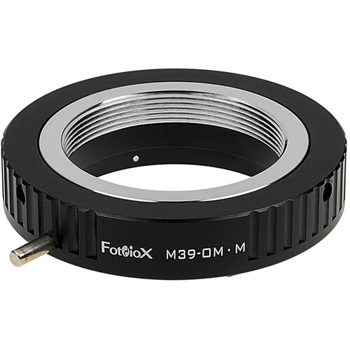 FotodioX Mount Adapter for M39/L39-Mount Lens to Olympus OM-Mount Camera