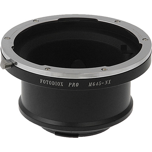 FotodioX Pro Mamiya 645 Lens to Samsung NX-Mount Camera Adapter with Tripod Mount