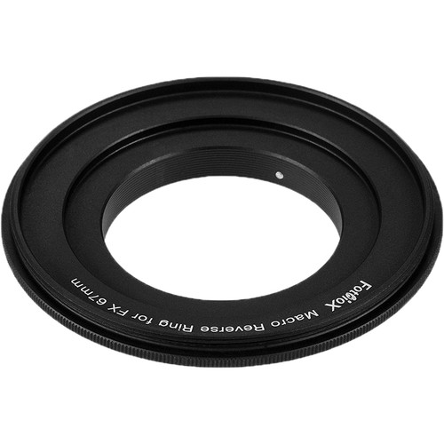 FotodioX 67mm Reverse Mount Macro Adapter Ring for FUJIFILM X-Mount Cameras