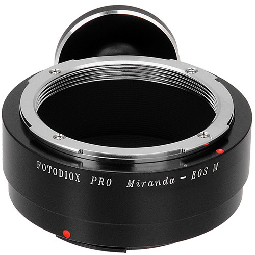 FotodioX Pro Lens Mount Adapter for Miranda-Mount Lens to Canon EF-M Mount Camera