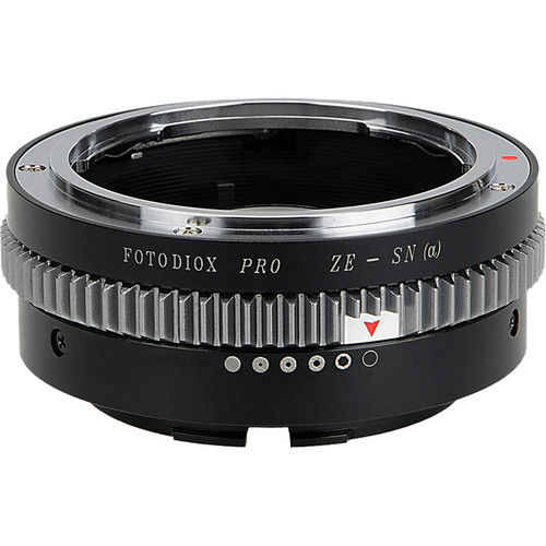 FotodioX Pro Mount Adapter for Mamiya ZE-Mount Lens to Sony A-Mount Camera