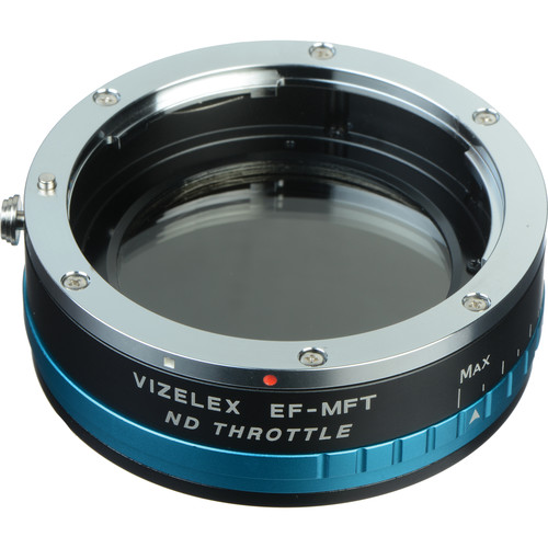 FotodioX Canon EF/EF-S Lens to Micro Four Thirds Camera Vizelex ND Throttle Adapter