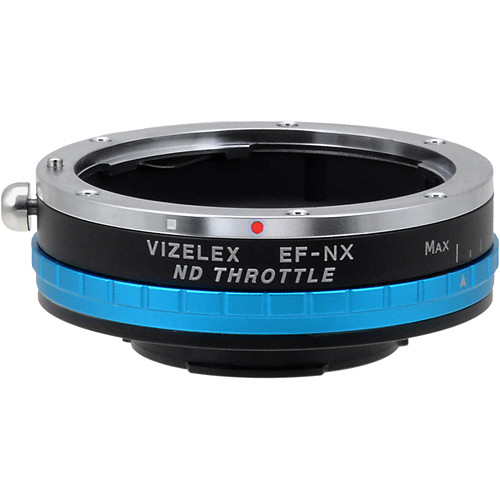 FotodioX Canon EF/EF-S Lens to Samsung NX-Mount Camera Vizelex ND Throttle Adapter