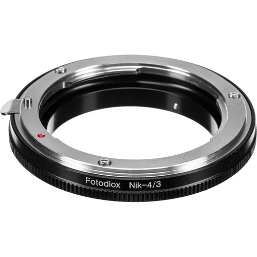 FotodioX Mount Adapter for Nikon F-Mount Lens to Olympus 4/3-Mount Camera