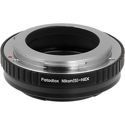 FotodioX Mount Adapter for Nikon S-Mount Lens to Sony E-Mount Camera