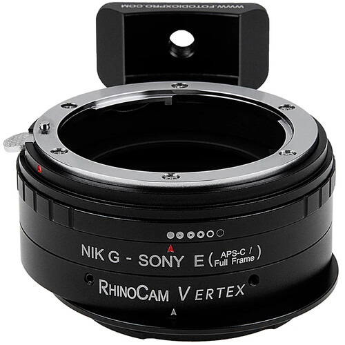 FotodioX RhinoCam Vertex Rotating Stitching Adapter (Nikon F G-Type to Sony E-Mount)