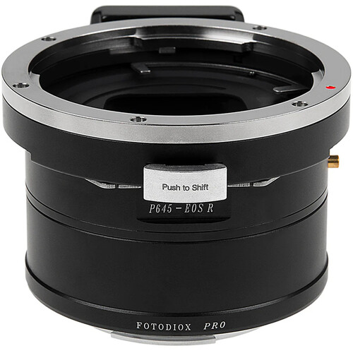 FotodioX Pro Lens Mount Shift Adapter (Pentax 645 to Canon RF)