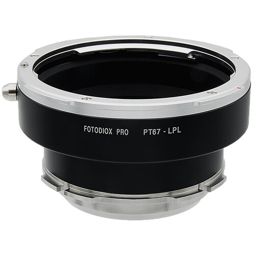 FotodioX Pro Lens Mount Adapter for Pentax 6x7 Mount Lens to Arri LPL (Large Positive Lock) Mount Cameras
