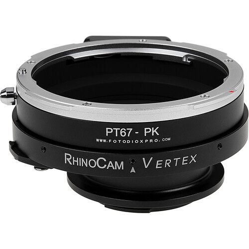 FotodioX RhinoCam Vertex Rotating Stitching Adapter for Pentax 647 Lens to Pentax K Mirrorless Cameras