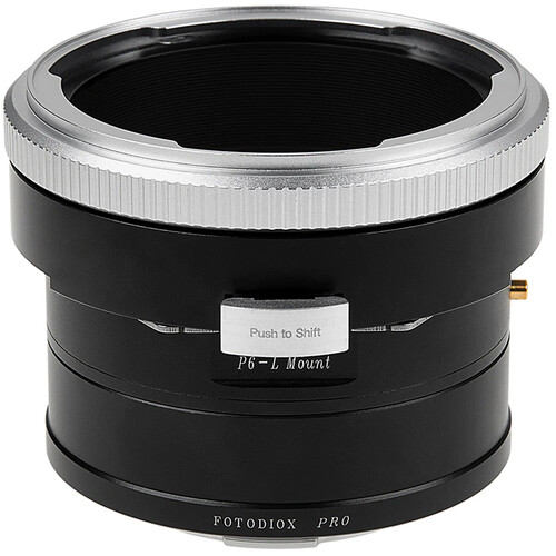 FotodioX Pro Lens Mount Shift Adapter for Pentacon 6 to L-Mount Camera
