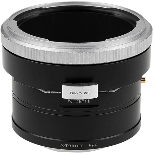 FotodioX Pro Lens Mount Shift Adapter for Pentacon 6 to Sony E-Mount Camera