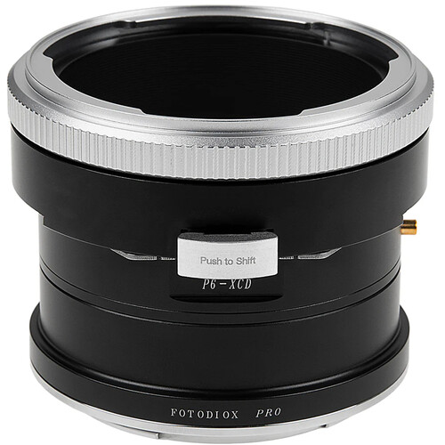 FotodioX Pro Lens Mount Shift Adapter for Pentacon 6 to Hasselblad X Camera