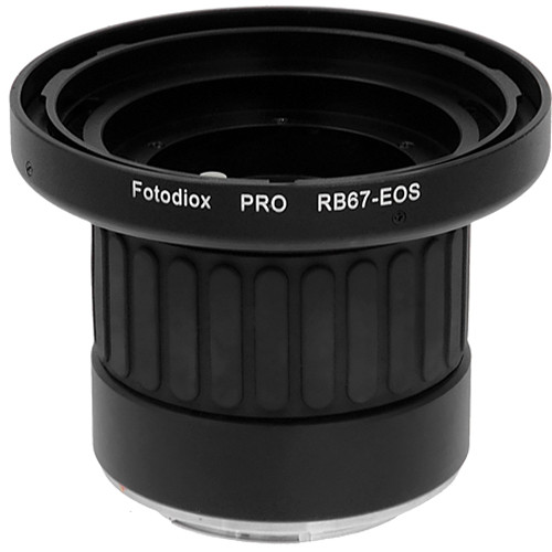FotodioX Pro Lens Mount Adapter for Mamiya RB67 Lens to Canon EF Mount Camera