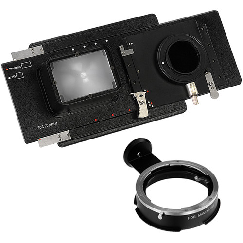 FotodioX Vizelex RhinoCam System with Mamiya 645 Lens Mount for FUJIFILM X-Mount Cameras
