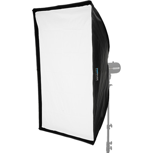 FotodioX EZ-Pro Rectangle Softbox with Quantum Qflash and TRIO Flash Speed Ring (32 x 48")