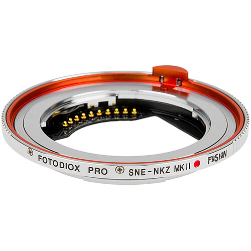 FotodioX Pro Fusion Sony E-Mount Lens to Nikon Z-Mount Smart AF Adapter