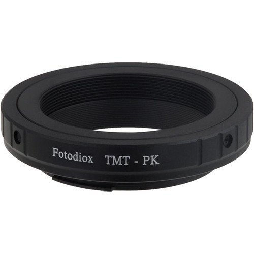 FotodioX T-Mount Lens to Pentax K (PK) Mount Camera Adapter