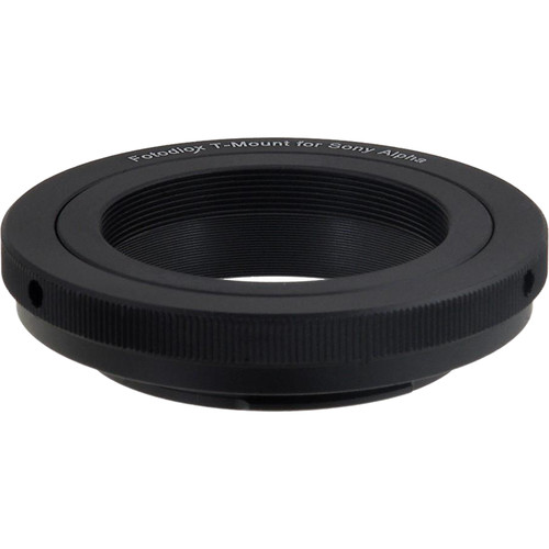 FotodioX T-Mount Lens to Sony Alpha A-Mount (and Minolta AF-Mount) Camera Adapter