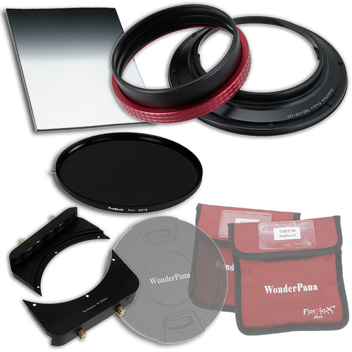 FotodioX WonderPana FreeArc Core Unit Kit for Tamron 15-30mm Lens with 145mm Solid Neutral Density 1.2 and 6.6 x 8.5" Hard-Edge Graduated Neutral Density 0.6 Filters