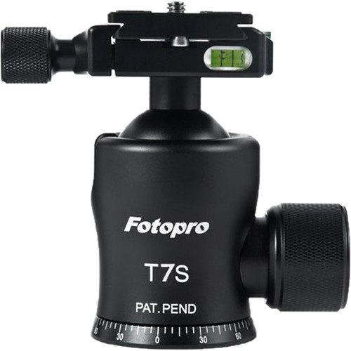 Fotopro T7S Alu-Mag Slim Waist Series Ball Head