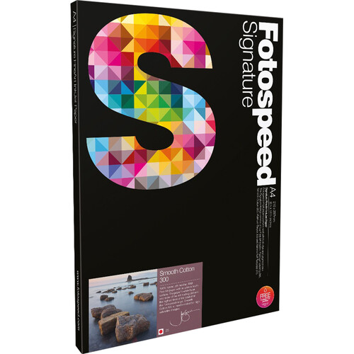 Fotospeed Smooth Cotton Inkjet Paper (13 x 19", 25 Sheets)