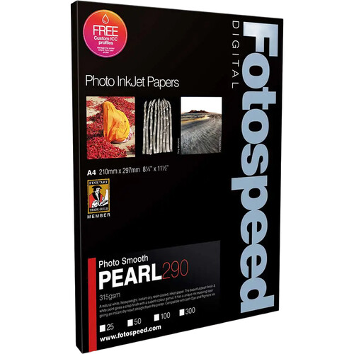 Fotospeed Photo Smooth Pearl Inkjet Paper (17" x 100' Roll)