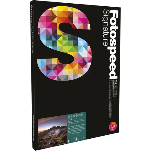Fotospeed Natural Smooth Inkjet Paper (13 x 19", 25 Sheets)