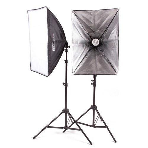 Fovitec 2-Light EZ Setup Fluorescent Lighting Kit