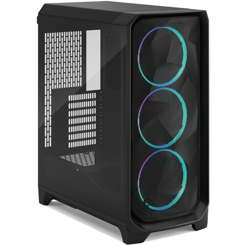 Fractal Design Meshify 3 RGB Mid-Tower Case (Black with Tinted Tempered Glass)