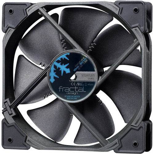 Fractal Design Venturi HP-12 PWM 120mm Cooling Fan (Black)