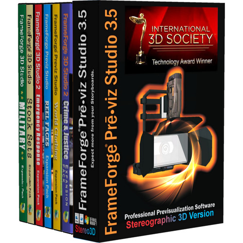 FrameForge Previz Studio 3.6 Stereographic 3D Version Premium Edition (Download)