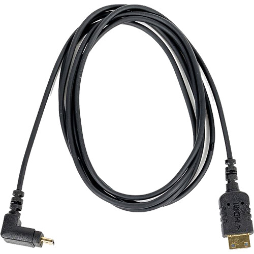 FREEFLY Lightweight Right-Angle Micro-HDMI to Mini-HDMI Cable (4.9')