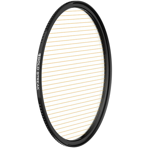Freewell Magnetic Quick-Swap System Gold Streak Anamorphic Effect Filter (58mm)