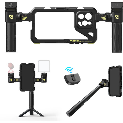 Freewell Genius Smartphone Rig Cage for iPhone 15 FW-IP15PM-GVK