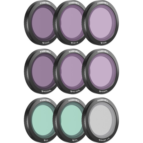 Freewell Magnetic Mega Filter Kit for DJI Neo (9-Pack)